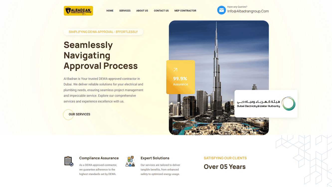 We are a trusted DEWA-approved MEP and fit-out partner in Dubai, known for delivering high-quality, detail-driven solutions.