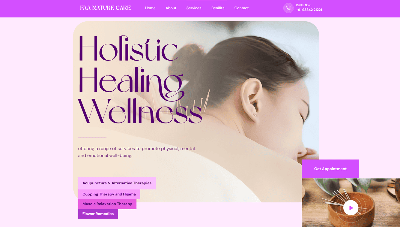 We blend ancient wisdom with modern wellness to offer transformative healing for the body, mind, and spirit.