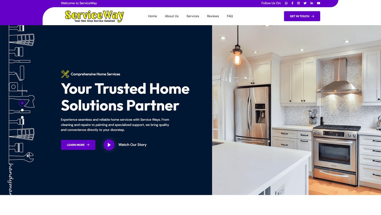 Service Ways is your trusted partner for reliable, high-quality home services.